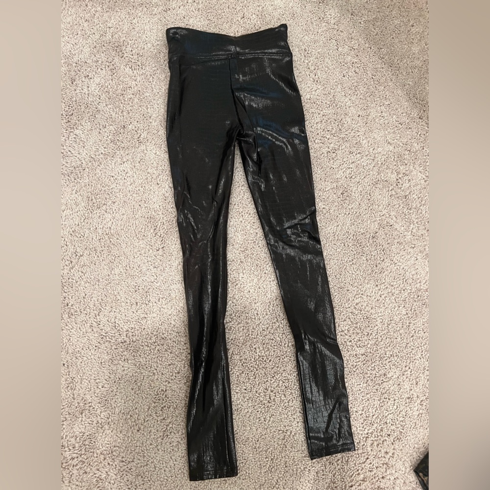 Spanx leather leggings
